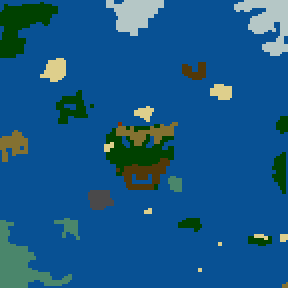 Surface minimap of Quest for Fantolia II