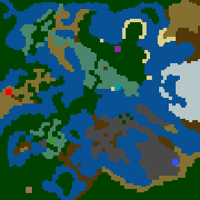 Surface minimap of Quest for Magic #3