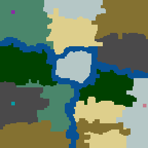Underground minimap of Quest for Survival