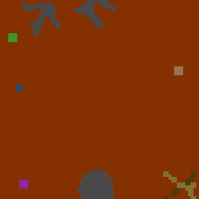 Underground minimap of Quest of the sphere