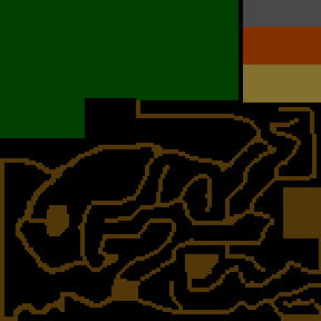 Underground minimap of Quest of Turin