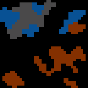 Underground minimap of Quests and battles