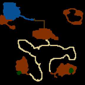 Underground minimap of Race for Ardintinny 2