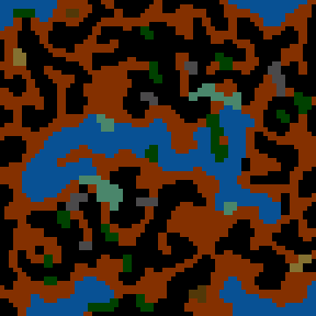 Underground minimap of Race to Oblivion