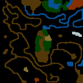 Underground minimap of Ragnar's quest The search.