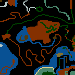 Underground minimap of Ragnar's quest2 At world's end