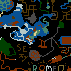 Underground minimap of Ragnar's quest3The lost empire