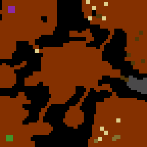 Underground minimap of Rampage (Allies)