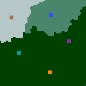 Surface minimap of Random Map