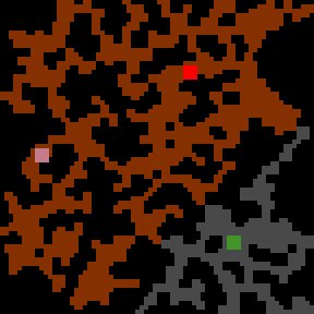 Underground minimap of Random Map