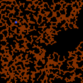 Underground minimap of Random Map