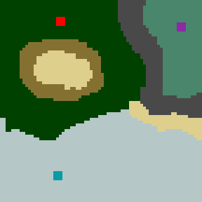 Surface minimap of Realm of the Destroyer