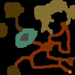 Underground minimap of Red Dragon