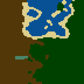 Surface minimap of Redbeak's Revenge