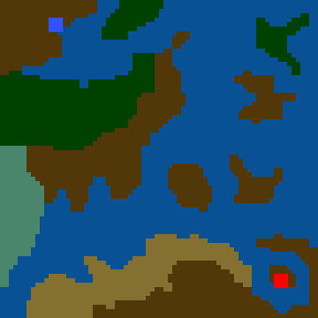 Surface minimap of Redskull