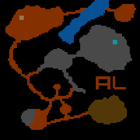 Underground minimap of Reign of Silence