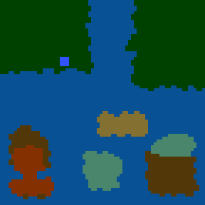 Underground minimap of Retour au Paradis
