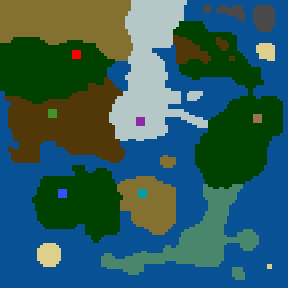 Surface minimap of Return to Magic