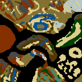 Underground minimap of Return to the abyss!