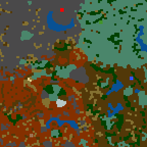 Underground minimap of Reunion (very hard)