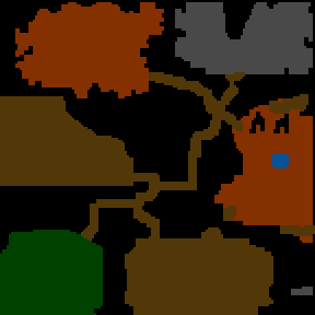 Underground minimap of Richard's quest.