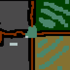 Underground minimap of Ring of Luck