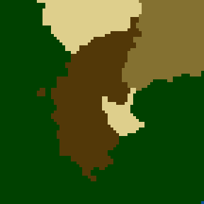 Surface minimap of Rithen Falls
