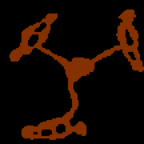 Underground minimap of River Run