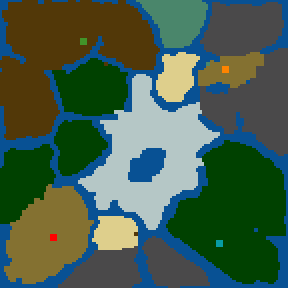 Surface minimap of Riverland