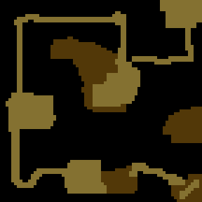 Underground minimap of Road
