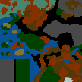 Underground minimap of Road to Victory II-Live Legend