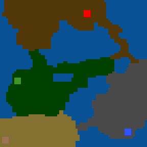 Surface minimap of Roads(Allies)