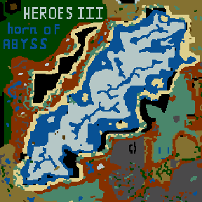 Underground minimap of {Robinson Crusoe!} 2.0 [HotA]