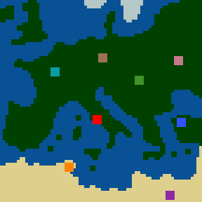 Surface minimap of Rome in Danger (Allies)