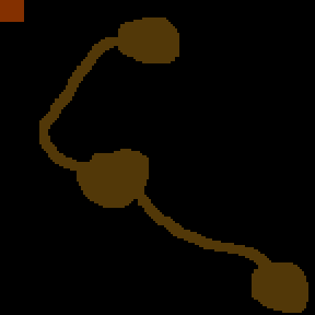 Underground minimap of Rozsdasárkányok