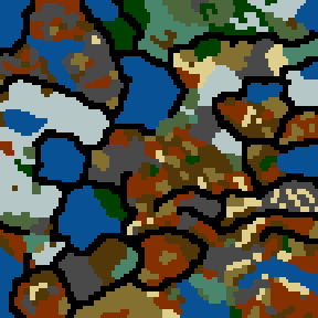 Underground minimap of Ruiny Mallez