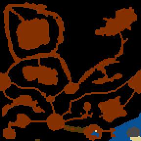 Underground minimap of Russian Islands