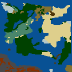 Surface minimap of Russian Lands