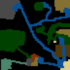 Underground minimap of Sand Traps and Devil Deals