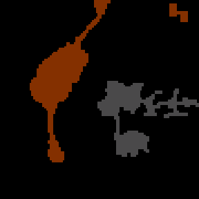 Underground minimap of Sandro's Revenge