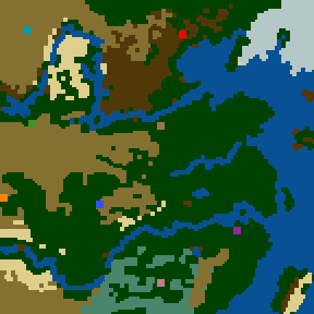 Surface minimap of Sangozhi