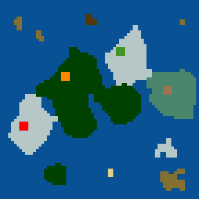 Surface minimap of Santana