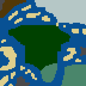 Surface minimap of Satanicus