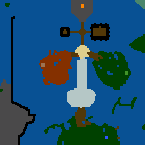 Surface minimap of Sauron