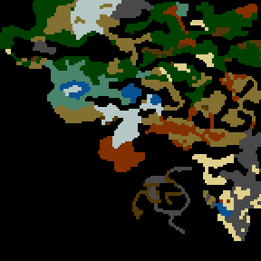 Underground minimap of Sauron's game
