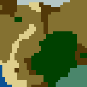 Surface minimap of Save the Border 2.0
