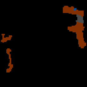 Underground minimap of Savior of Greece