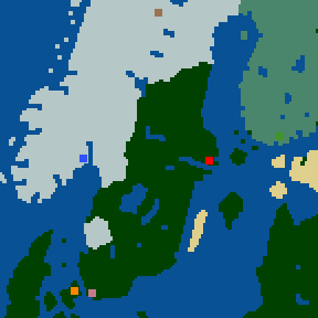 Surface minimap of Scandinavia "2000"