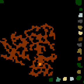 Underground minimap of Scavenger Hunt