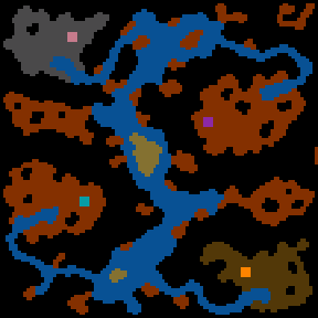 Underground minimap of Sea of Ehreddia